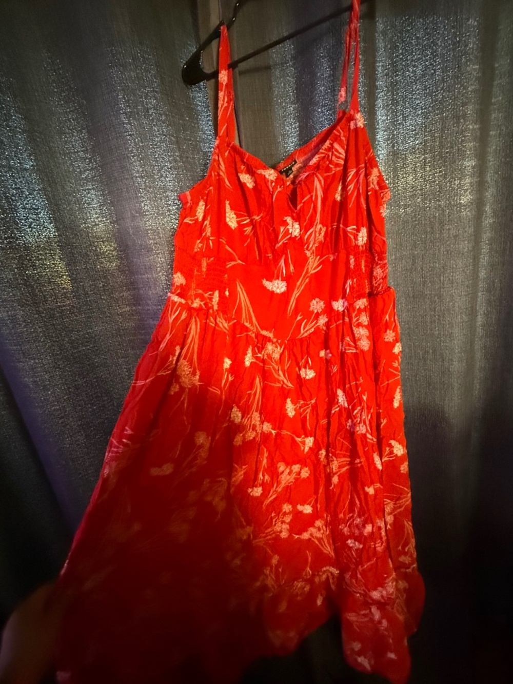 Torrid Floral Midi Dress (NWOT) – Size 4 / 4X